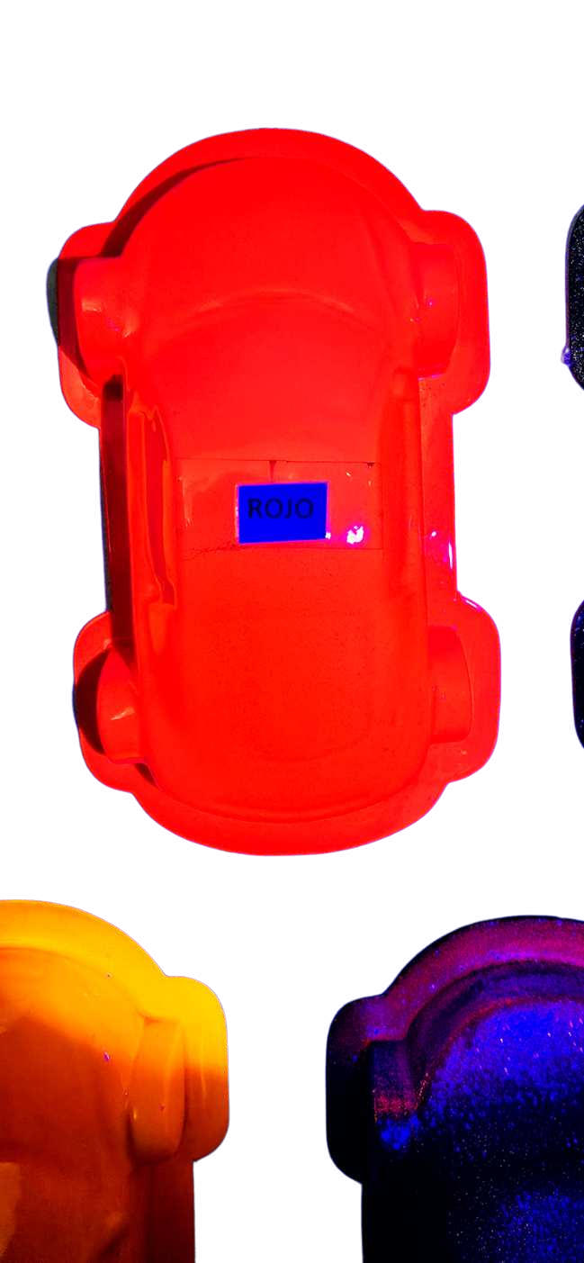 Fluorescente Rojo — Línea Fluorescente de AK7